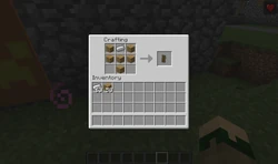 Jeb crafting a shield.