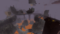 Fortress intersecting a lava ocean and more deltas.
