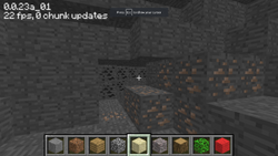 Classic 0.0.23a_01 (remake) – Minecraft Wiki