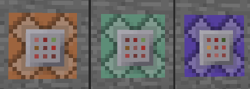 The sides of each command block type.