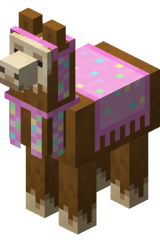 Pink Carpeted Llama