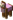 Pink Carpeted Llama