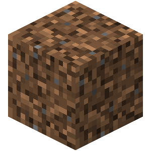 What does coarse dirt do in Minecraft?