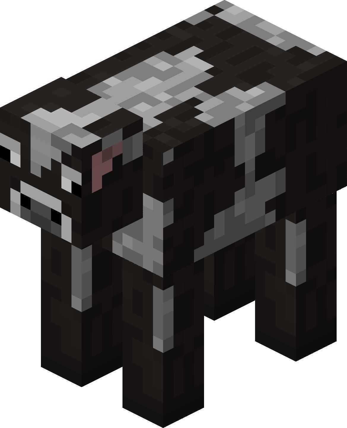 minecraft white cow skin