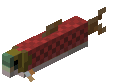 Render of an unused living salmon from the Hidden Depths.