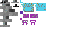 Silverfish texture with hidden pixels revealed