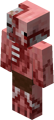 How the first Zombie Pigman texture looked.