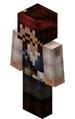 Henrik's Minecraft skin.