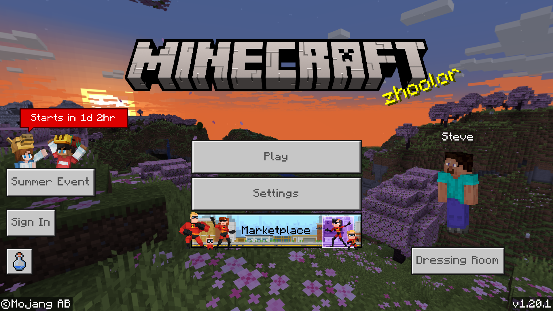 Download Minecraft PE 1.20.20.23 for Android