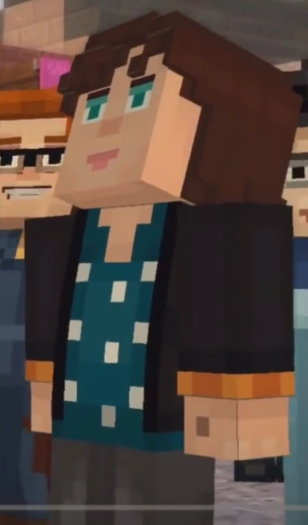 Personagem Autentic e Lidya Minecraft