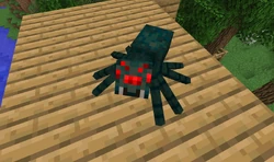Cave spider. Final texture.