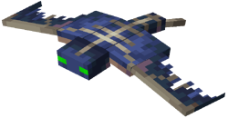 A phantom, as depicted in Minecraft Dungeons.