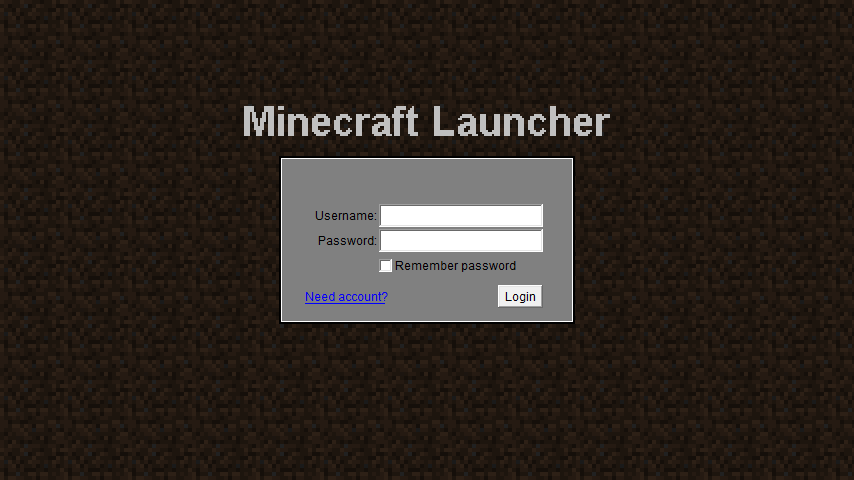 Minecraft Launcher mostra botão Jogar demo em vez de Jogar