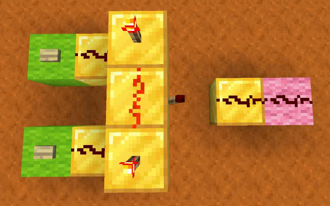 Minecraft Logic Gates