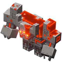 Minecraft Dungeons Redstone Golem Coloring Pages Redstone Monstrosity