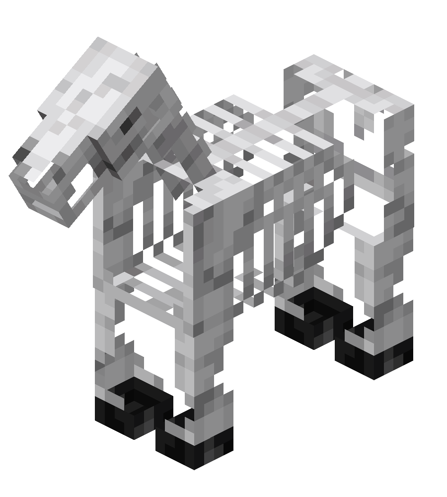 rare horses in minecraft