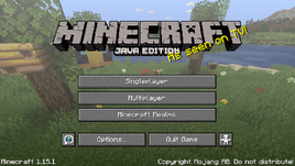 Java Edition 1.15.1