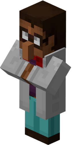 Playing around with Nova Skin, thought my skin fit pretty well with my  interests! : r/Minecraft