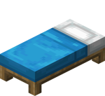 Light Blue Bed