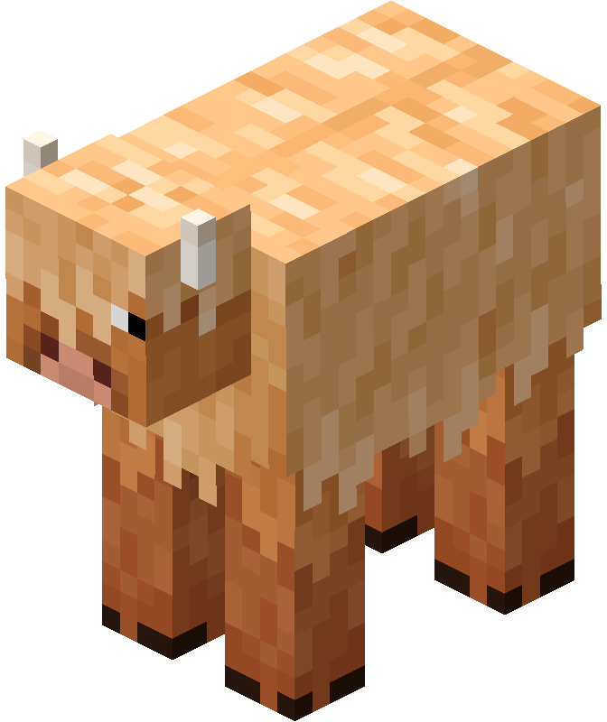 minecraft cow png