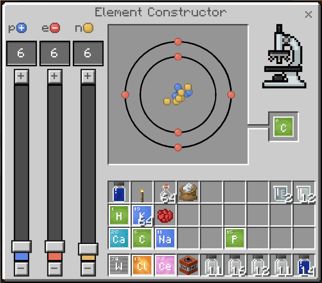 Element Constructor – Minecraft Wiki