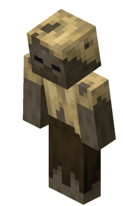 A Husk as it appears in Minecraft Dungeons.