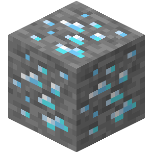  Diamond Ore Minecraft Wrapping Paper $9.99