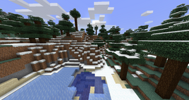 Snowy Taiga Hills