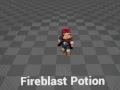 Animation for a "fireblast potion".