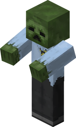 Blue leather pants zombie Minecraft Mob Skin