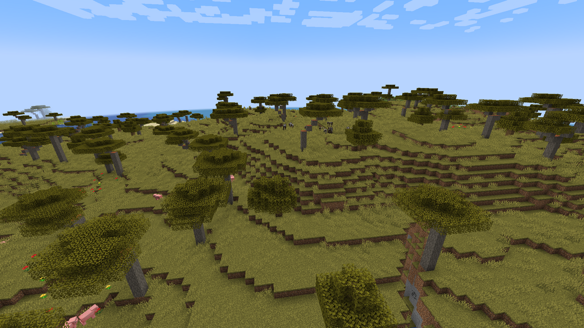 Classic minecraft biome