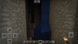 A ravine in bedrock edition.