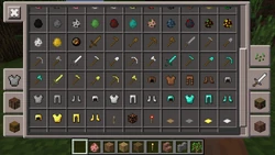 Pocket Edition Creative Inventory in v0.15.0 development.