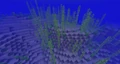 Naturally generated kelp in an ocean biome