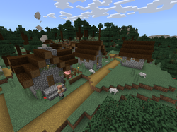 A Mega Taiga Village (+ Download) Minecraft Project