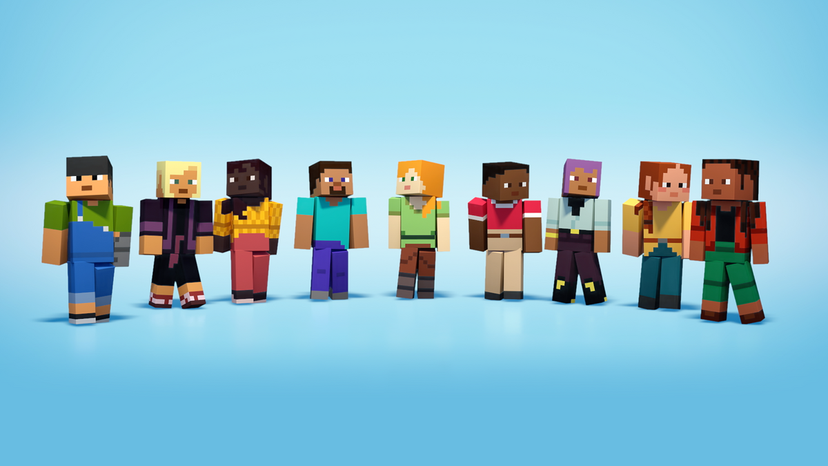 minecraft printables characters