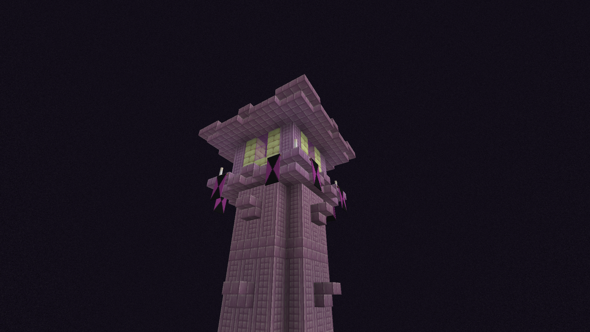 minecraft end tower