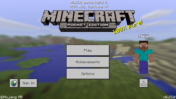 Pocket Edition 0.15.0 build 2