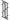 Iron Bars (connected vertical) JE1