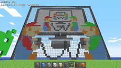 A Stadium I Made In Classic Minecraft 0.0.23a_01. The Reason It's Smal