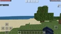 An in-game screenshot of Minecraft China on a mobile platform.