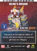 Hero's Armor Card Back MCDA