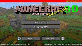 Java Edition 3d Shareware V1 34 Official Minecraft Wiki