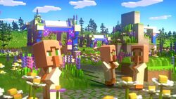 Minecraft Legends, Logopedia