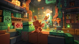 Unearth a new copper-powered era with The Copper Age drop in Minecraft! Background Artwork