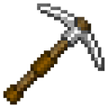 Iron pickaxe in the Super Duper Graphics Pack.