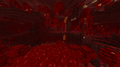 View of the crimson forest.