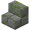 Mossy Stone Brick Stairs