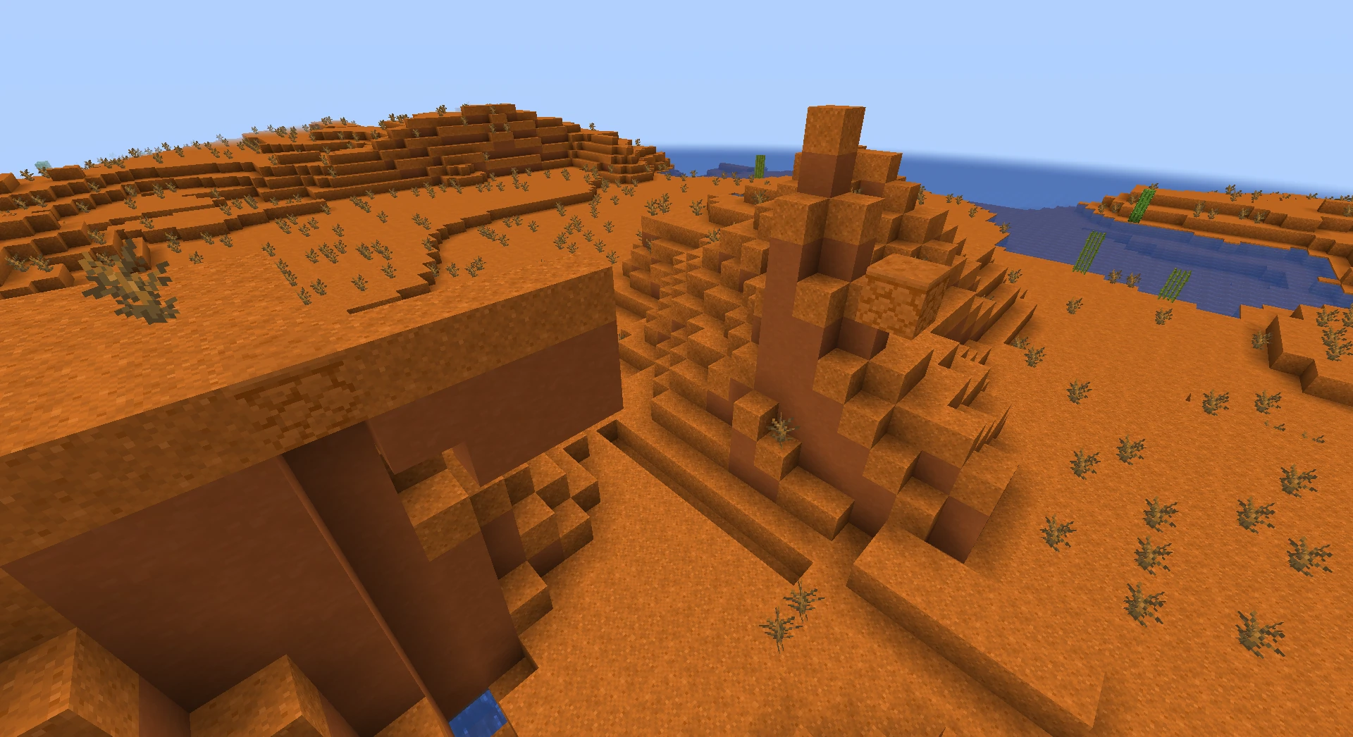 Red Sandstone without village