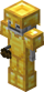 Skeleton in golden armor